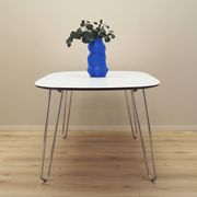 White table, Italian design, 1990s, production: Italy