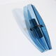 Apply chrome & blue glass