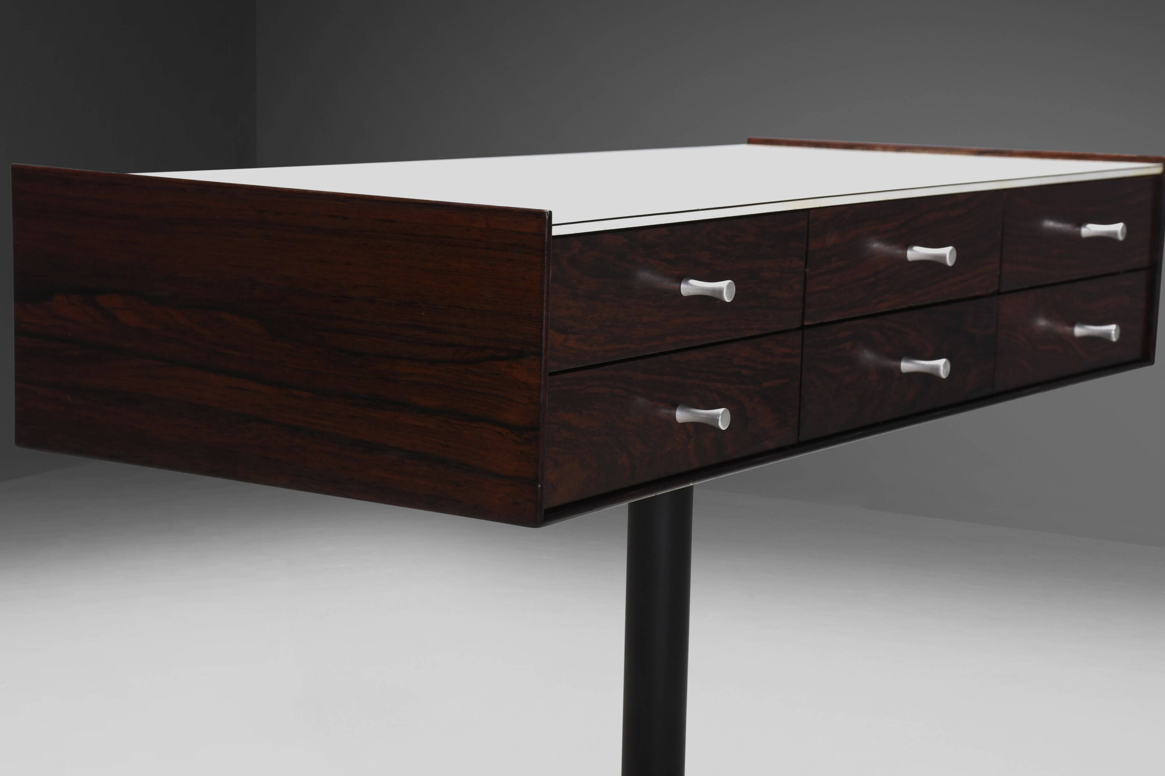 Miniature rosewood chest by George Nelson for Herman Miller, 1952