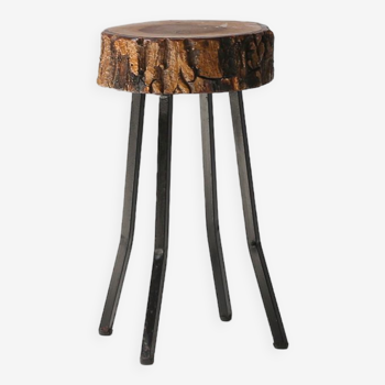 Solid tree trunk stool Ca.1940