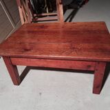 Old patinated coffee table