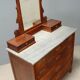 Antique Art Nouveau mahogany commode, Italy, 20th century