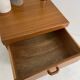 vintage teak bedside tables