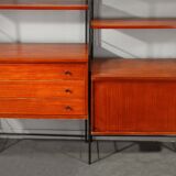Scandinavian wooden bookcase from the 1960s