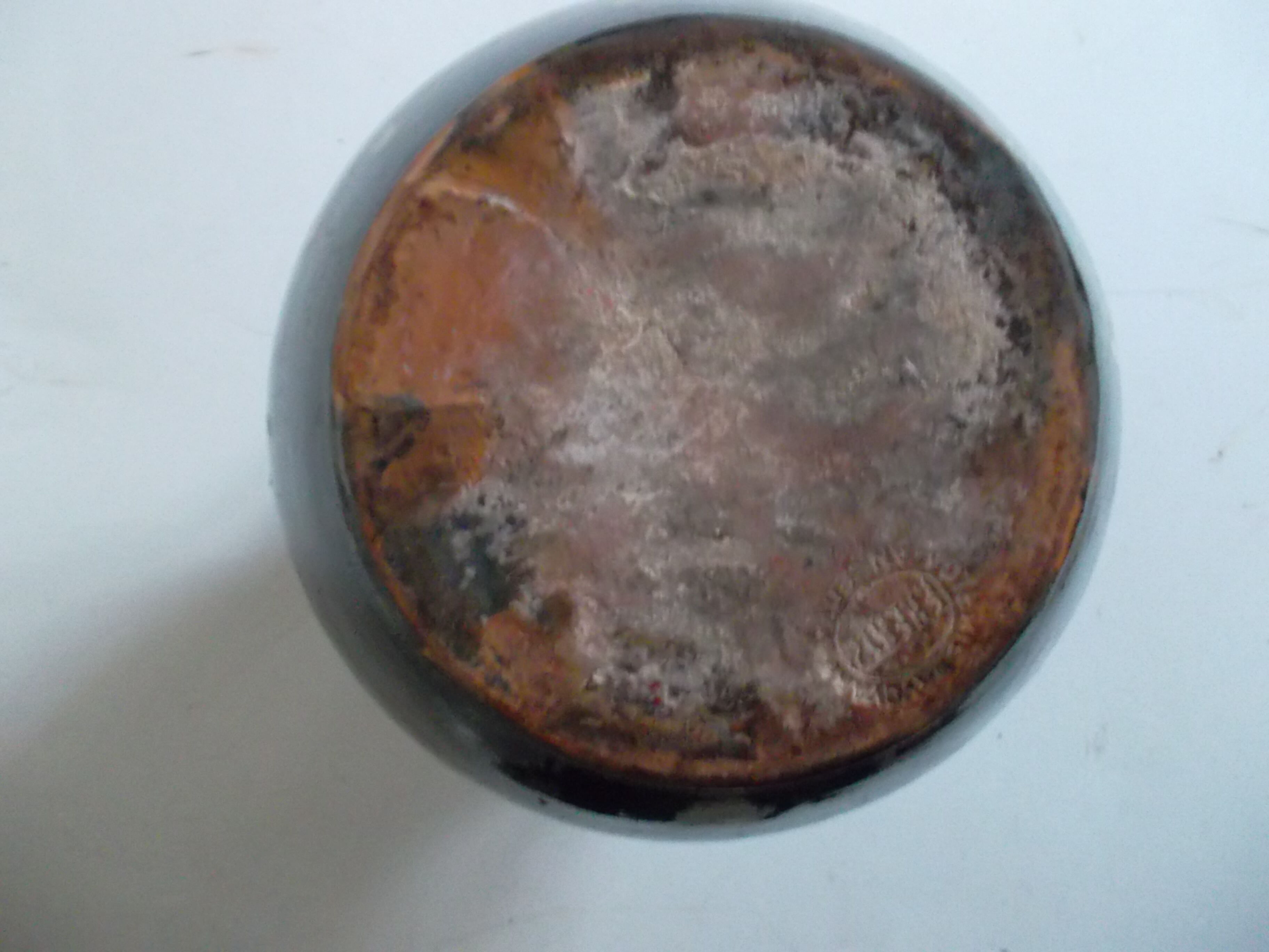 Pique flowers pottery savoyarde sign "F.Hertz" Annecy