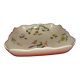 square plate in earthenware from "Gien" from the 1970s