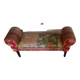 Bohemian chic decorative bench/end of bed