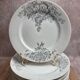10 antique porcelain plates – Aux Lions de Faïence Paris – 19th century