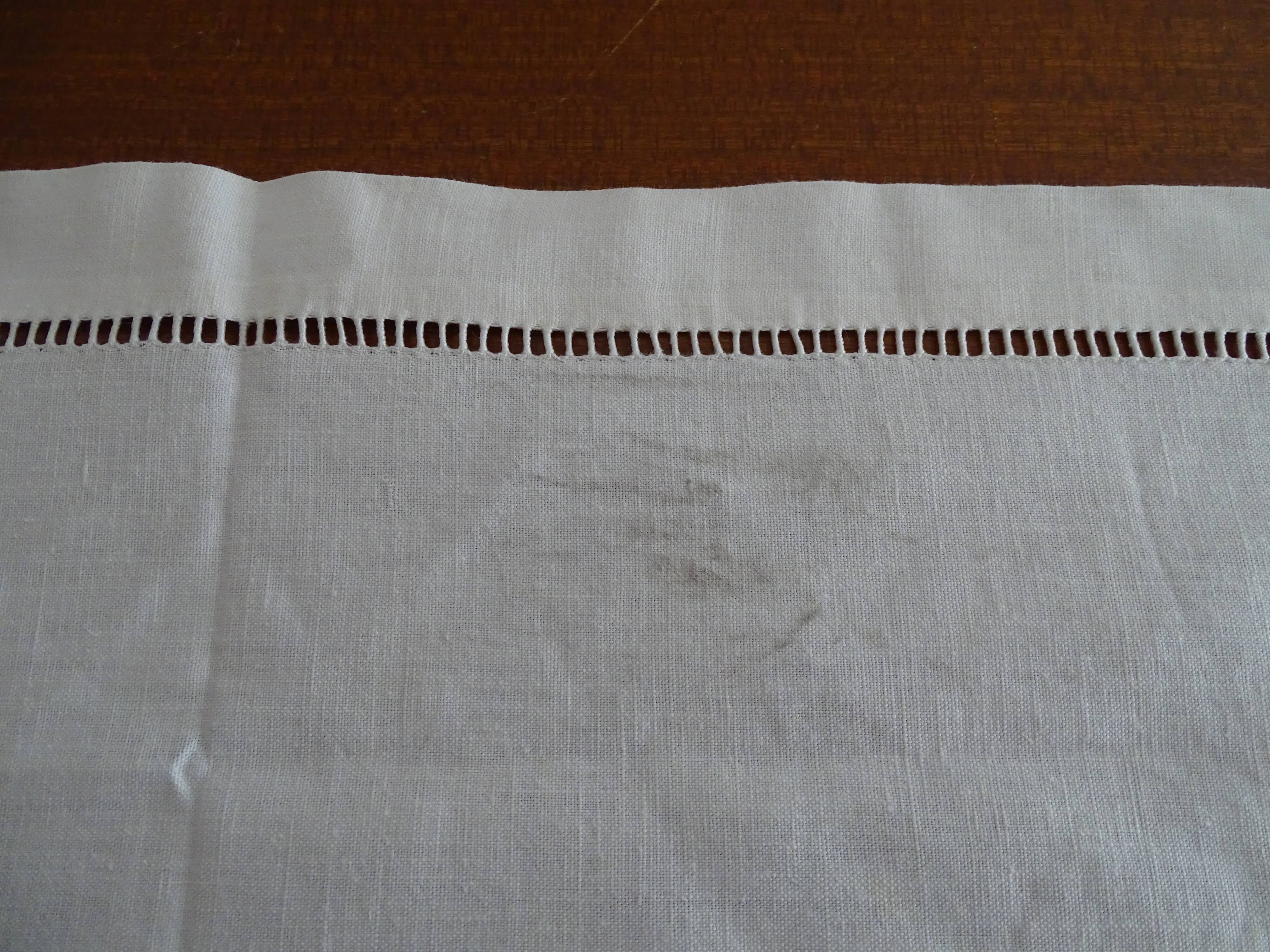 Embroidered tablecloth old Chinese décor pure cotton 230*155