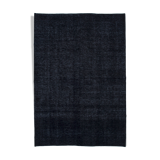 Handmade Persian Overdyed 290 cm x 427 cm Black Wool Rug