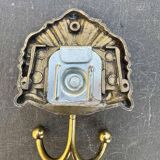 3 patères en laiton style Louis XV