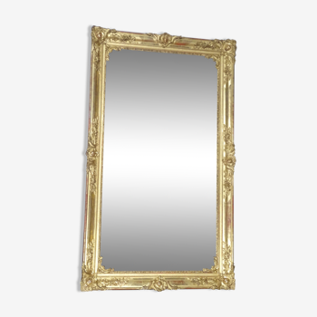 Mirror end XIXth century, 75x170cm