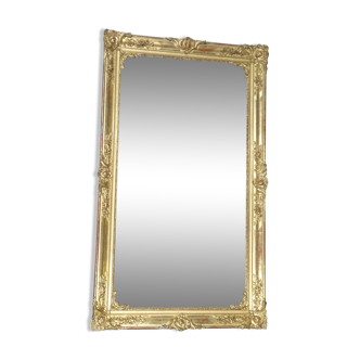 Mirror end XIXth century, 75x170cm
