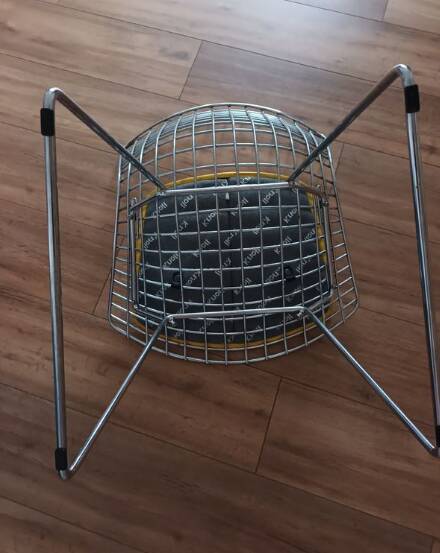 Harry Bertoia Vintage Edition Chrome Chair by Knoll