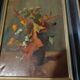 Painting oil on canvas still life bouquet