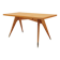 Oak desk, Italian design, 1970s, manufactured in Italy