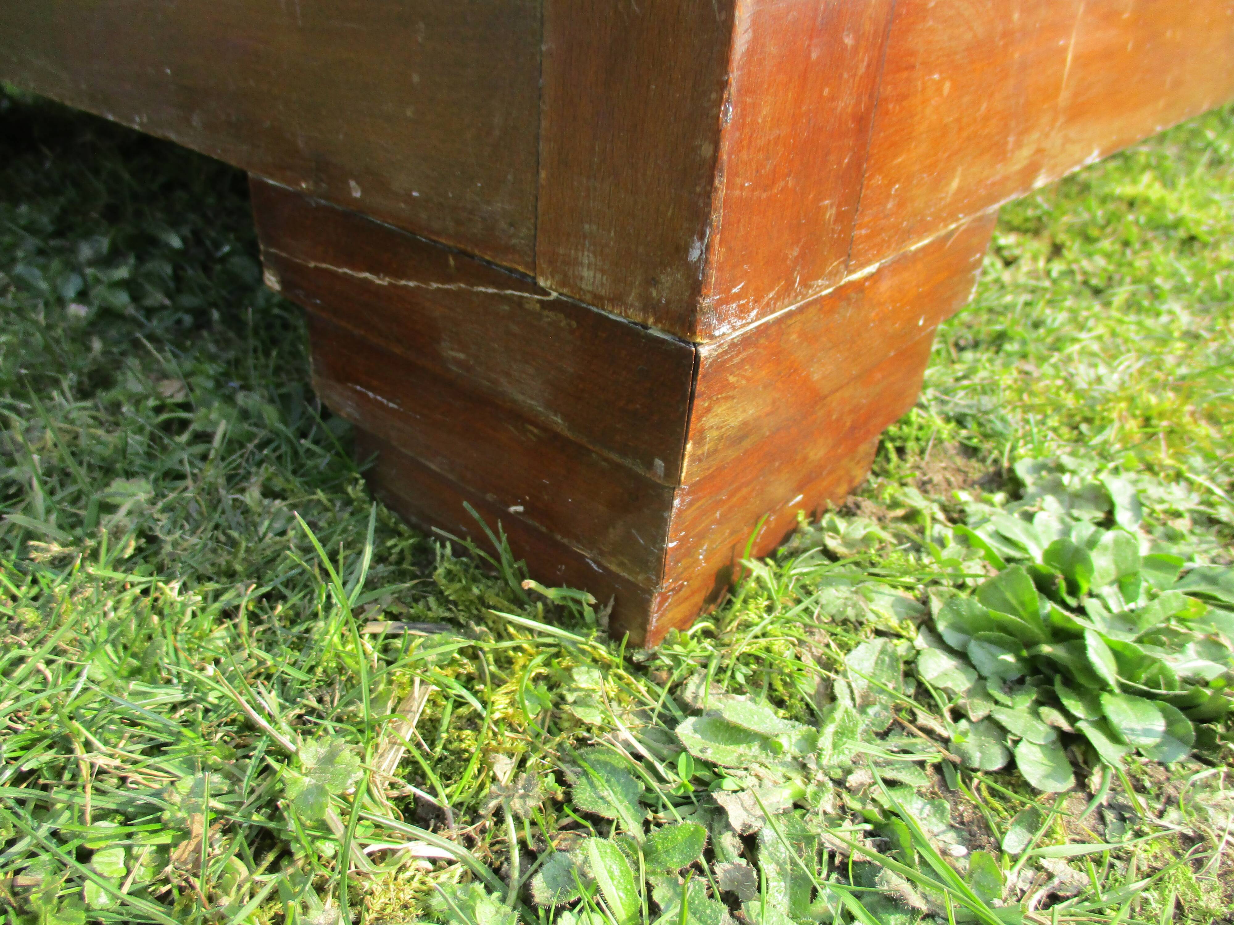 Antique Art Deco sofa bed