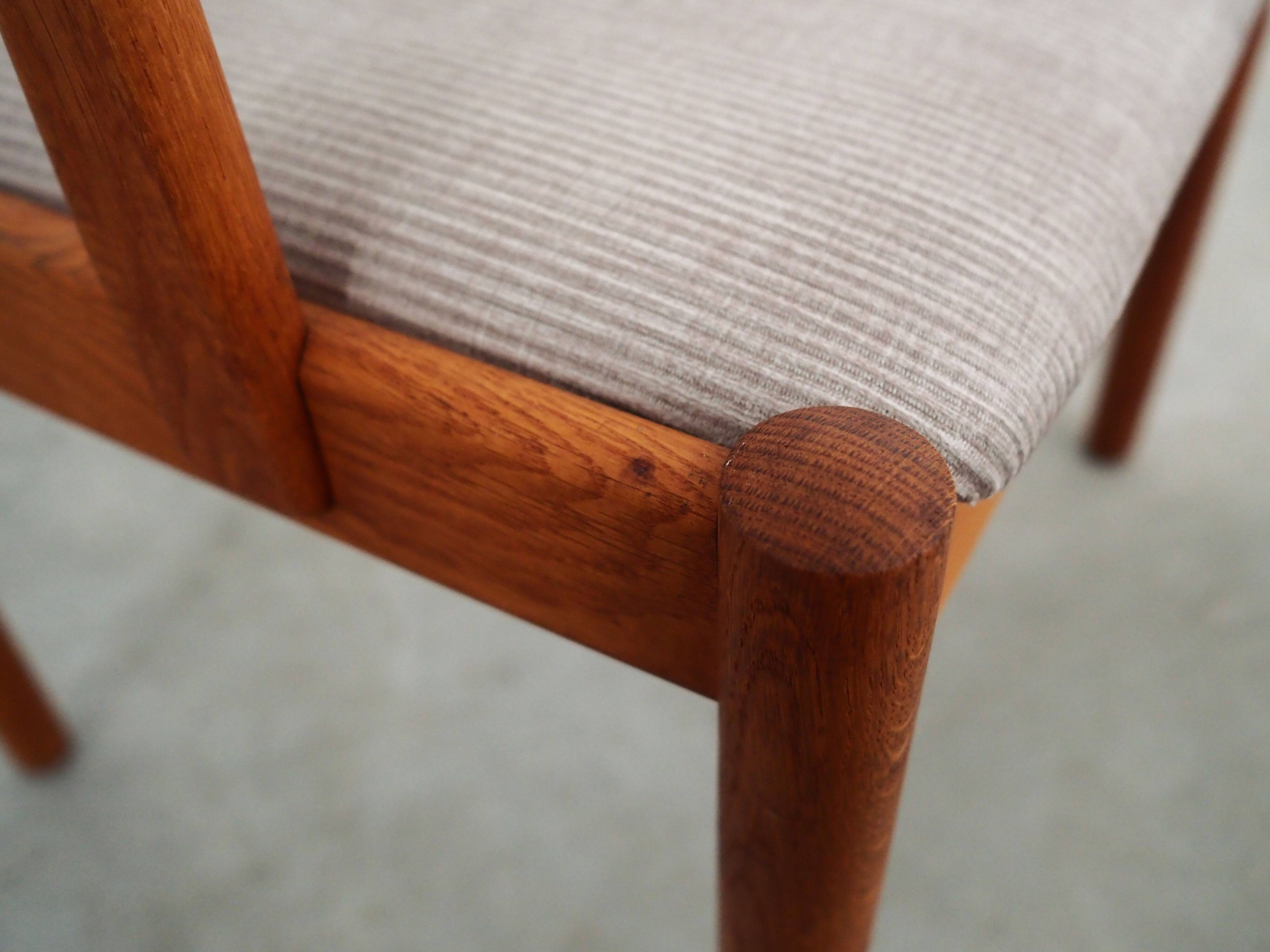 Oak chair, Danish design, 1960s, designer: Poul M Volther, manufacturing: FDB
