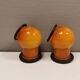 A set of EPOKE II wall lights, designed by Michael Bang for Holmegaard Denmark 1975-1981.