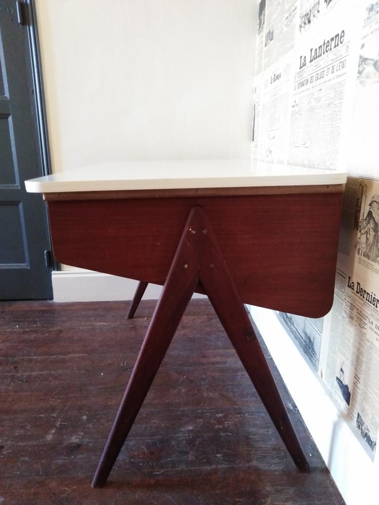 Vintage desk feet compass