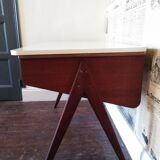 Vintage desk feet compass