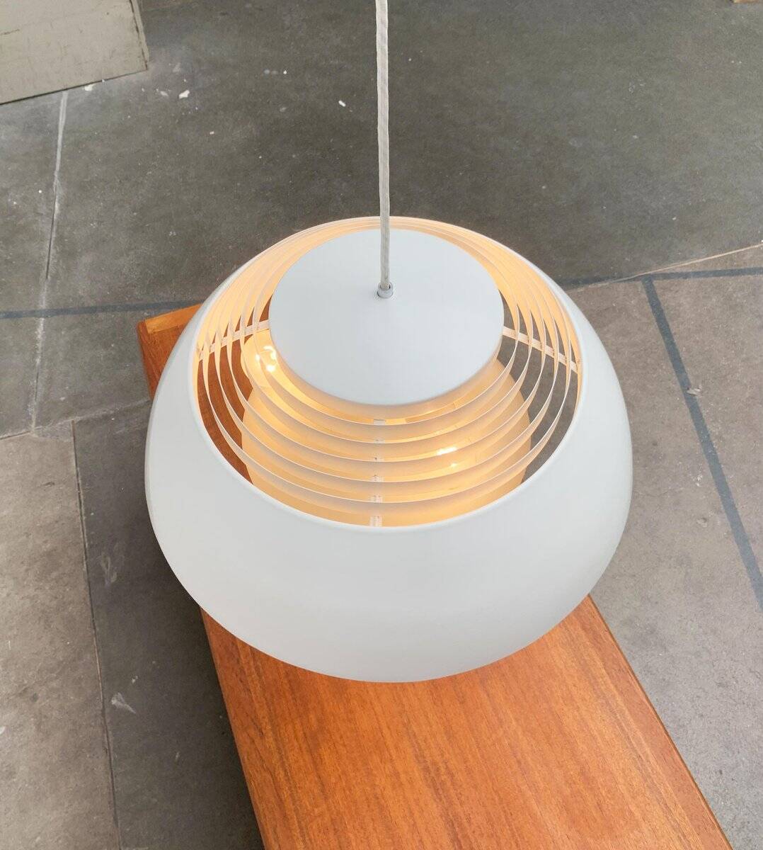 Mid-Century Danish AJ Royal 500 Suspension by Arne Jacobsen for Louis Poulsen