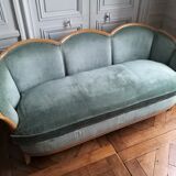 Vintage Art Deco style sofa design Rosello in Paris