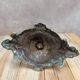 Antique brass candlestick heron – Orientalist Art Nouveau style