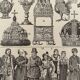 Lithograph engraving on the art of Russia from 1897