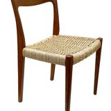 One Niels Moller Model 77 Chair 1960 Danish
