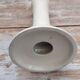 Set of 3 earthenware candlesticks from Villenauxe