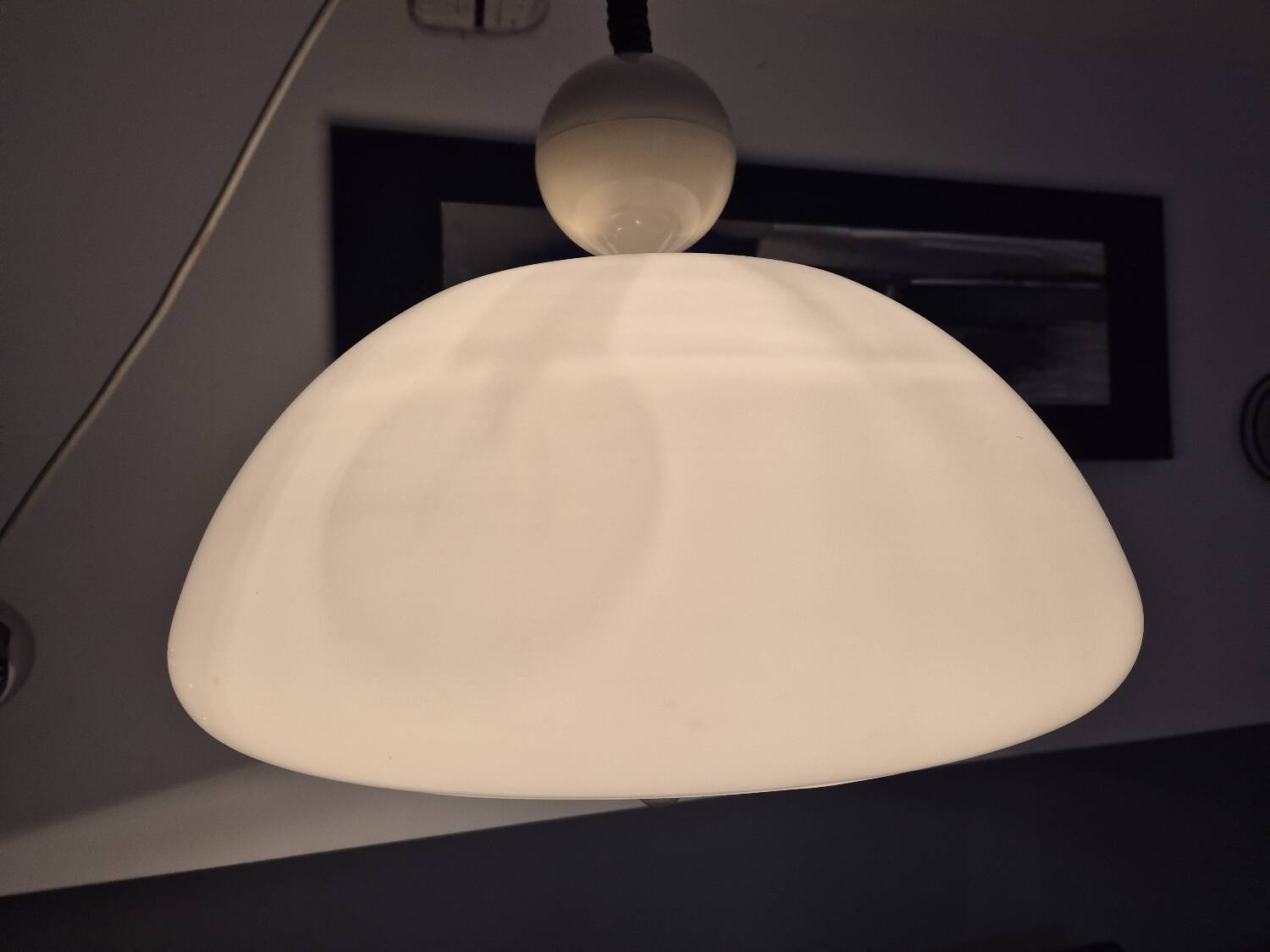 Martinelli Luce pendant light "Saliscendi" 1970