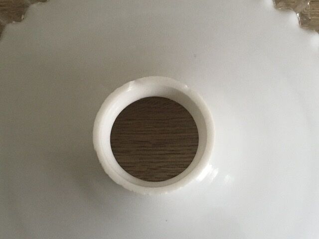 2 opalines for hanging lamp