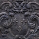 Plaque cheminée XXe siecle