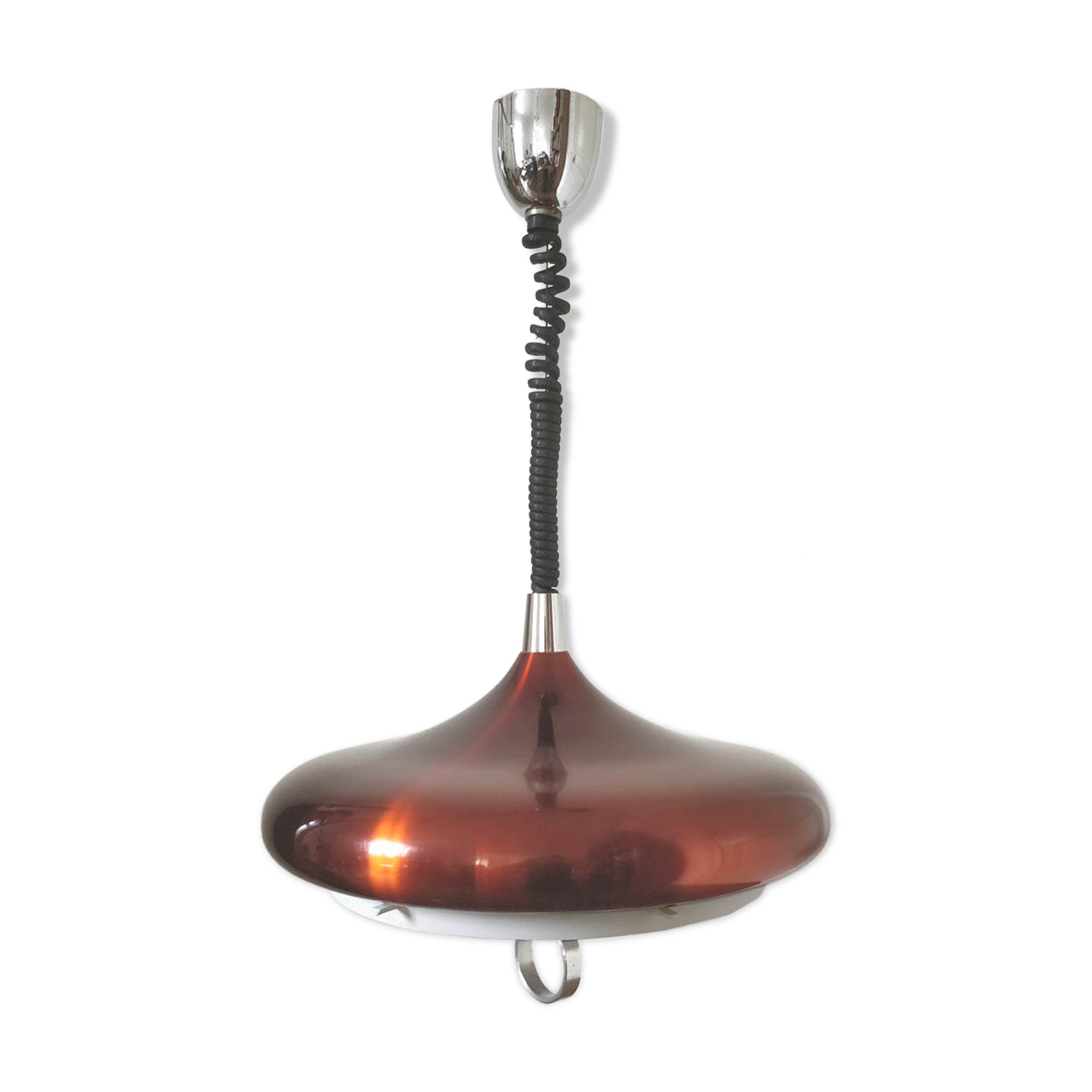 Italian Space Age hanging lamp 1970