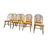 Set of 8 Baumann bistro chairs