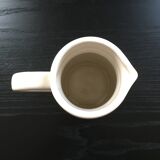 Classic white pitcher