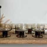 6 “Mobil” smoked foot cups