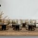 6 “Mobil” smoked foot cups