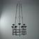 Antique wrought iron chandelier A. Gerardi Italy 19th century