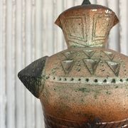 XXL (40-80cm) ceramic chess set by Maria Kenarova