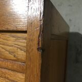 Notary oak filing cabinet