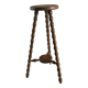 Porte plante bois deux niveaux