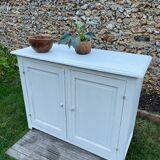 Vintage 1930 white sideboard