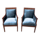 Armchairs France around 1830