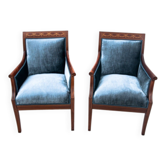 Armchairs France around 1830