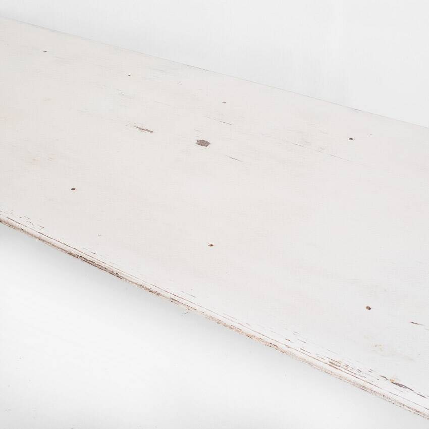 Large workshop table waxed with beeswax. Vintage. France 50s.