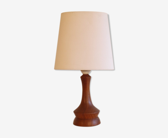 Lampe scandinave en teck 1960