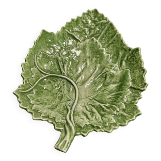 Portugal barbotine plate, second half of the 20th century.