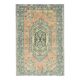 Vintage Turkish Oushak Handmade Wool Cotton Orange Area Rug  116x172
